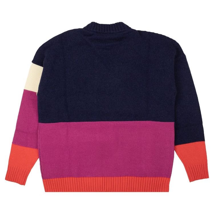 Off-White Multi Block Pullover Sweater Blue