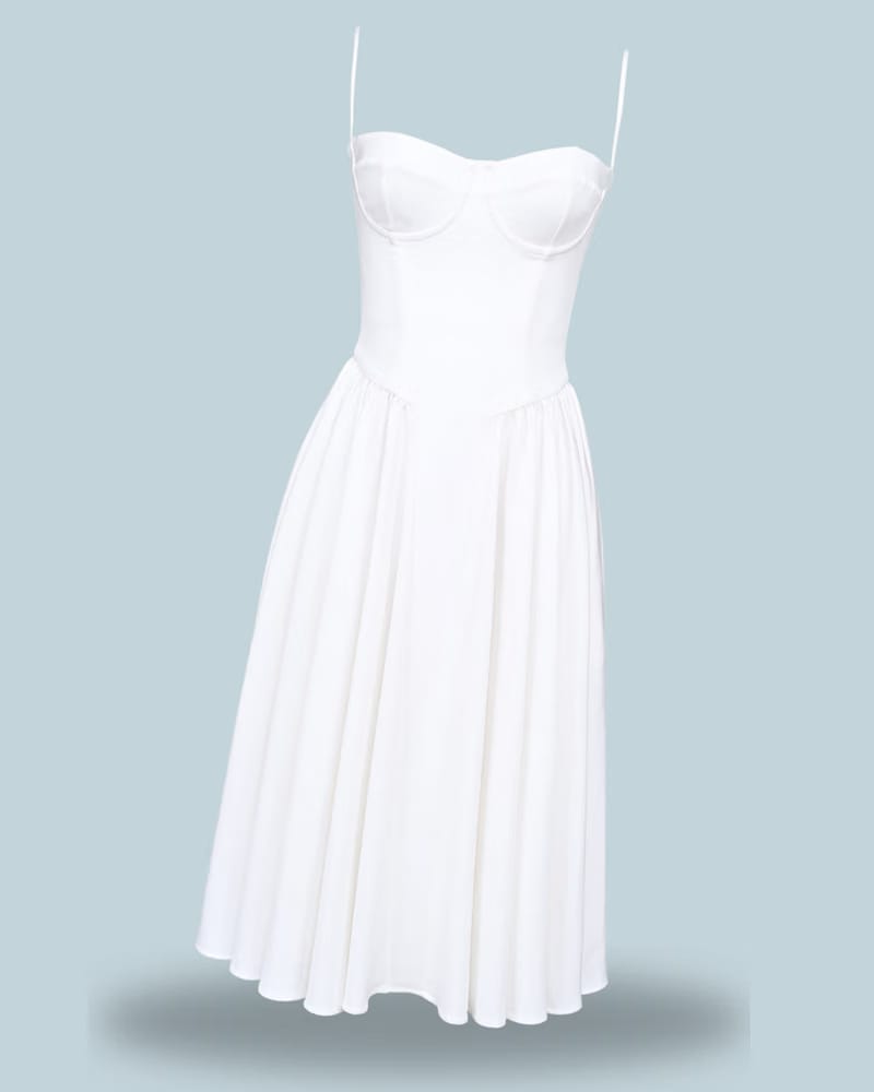 HOUSE OF CB Samaria Corset Midi Dress