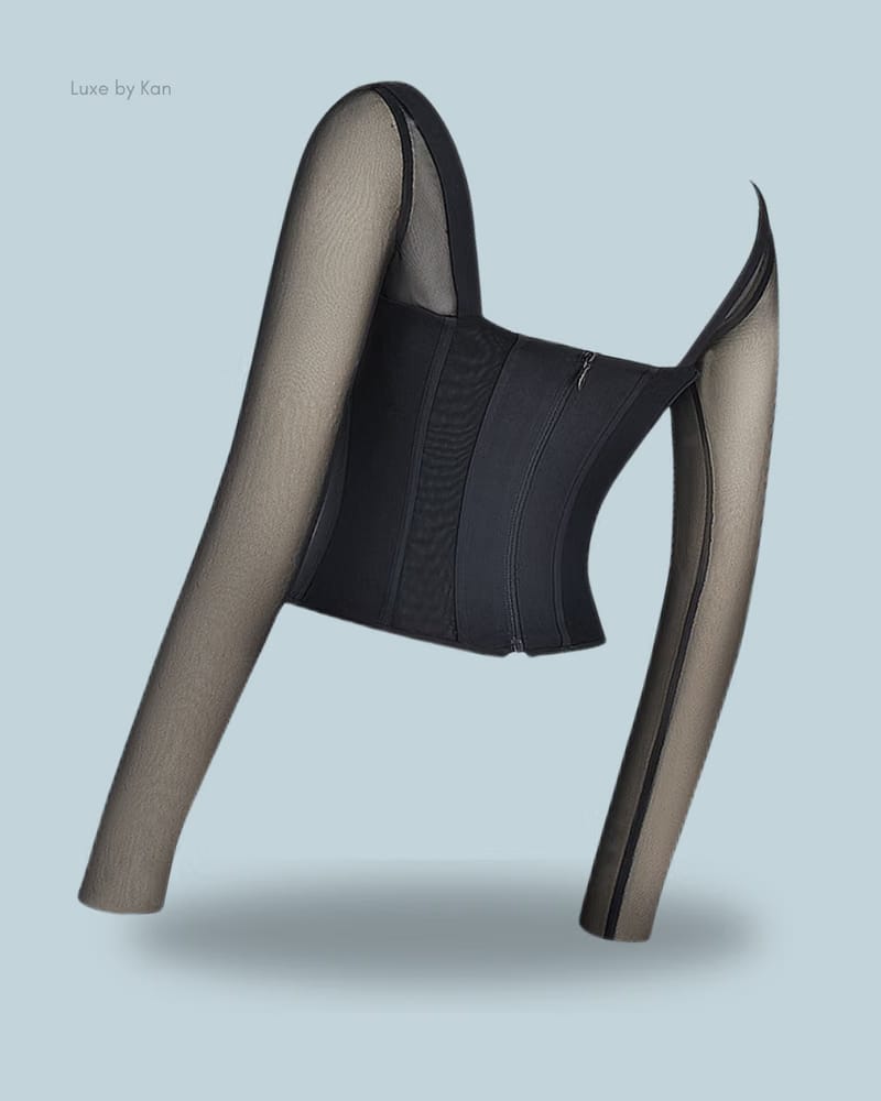 HOUSE OF CB Araminta Long Sleeve Corset