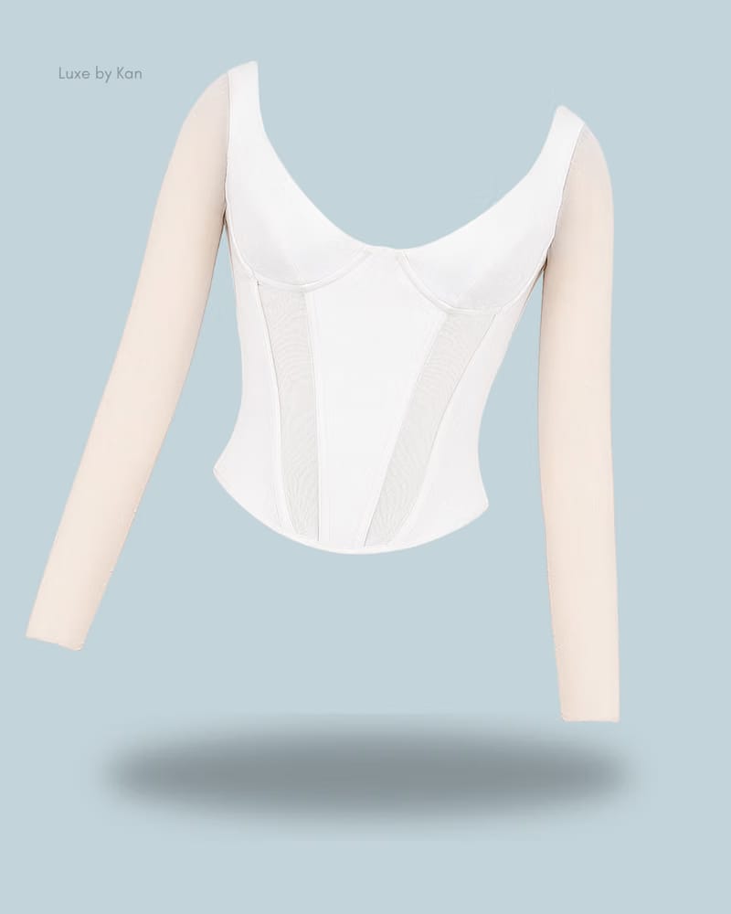 HOUSE OF CB Araminta Long Sleeve Corset