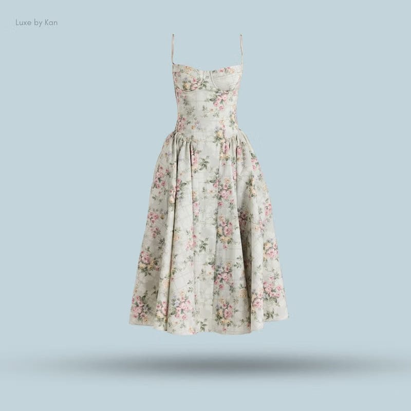 HOUSE OF CB Samaria Gathered Midi Dress