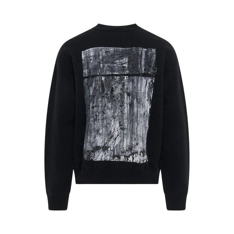 Off-White Scratch Tab Skate Sweatshirt Black