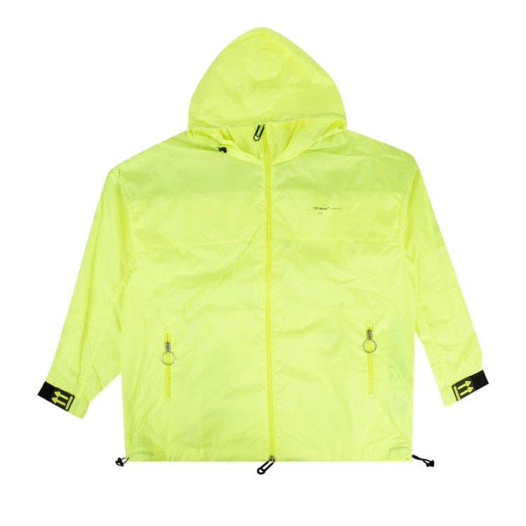Off-White Windbreaker Neon Yellow