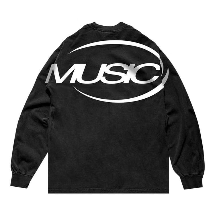 Playboi Carti IAM Long Sleeve Black