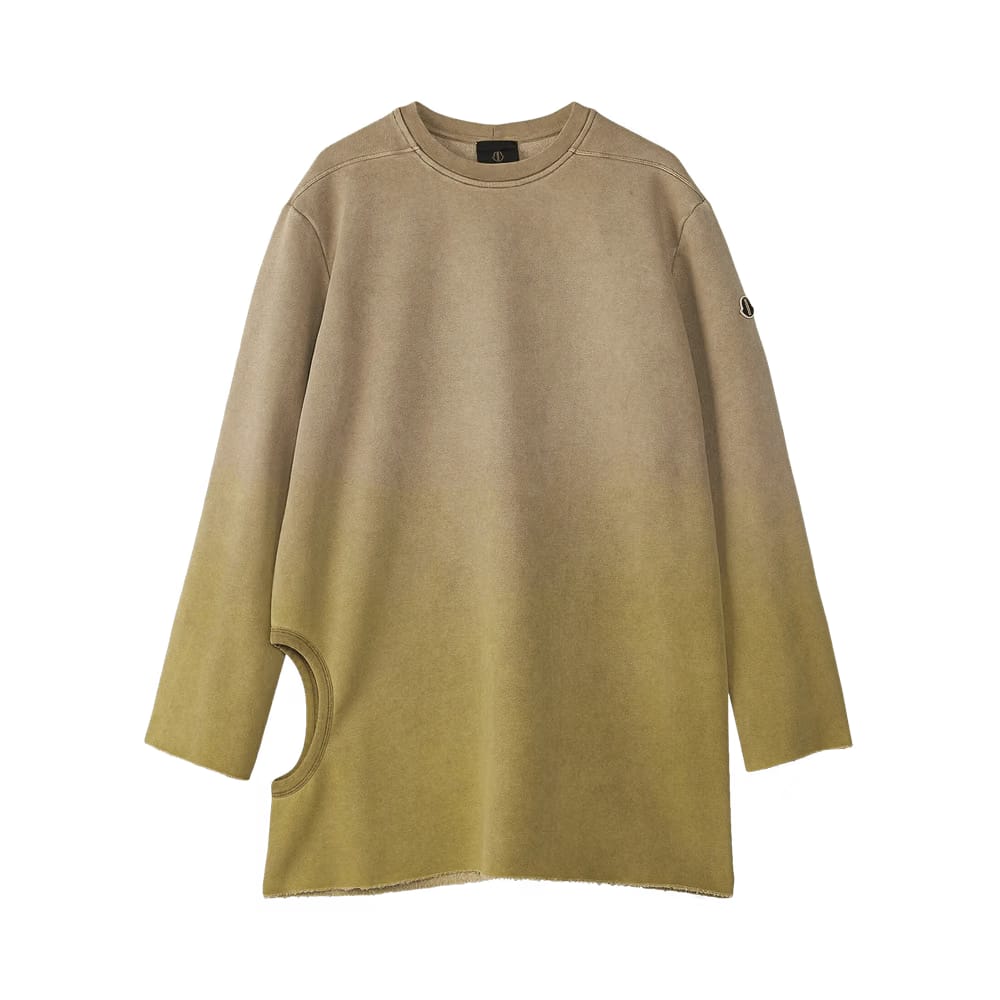 Rick Owens x Moncler Subhuman Sweatshirt Acid Degrade
