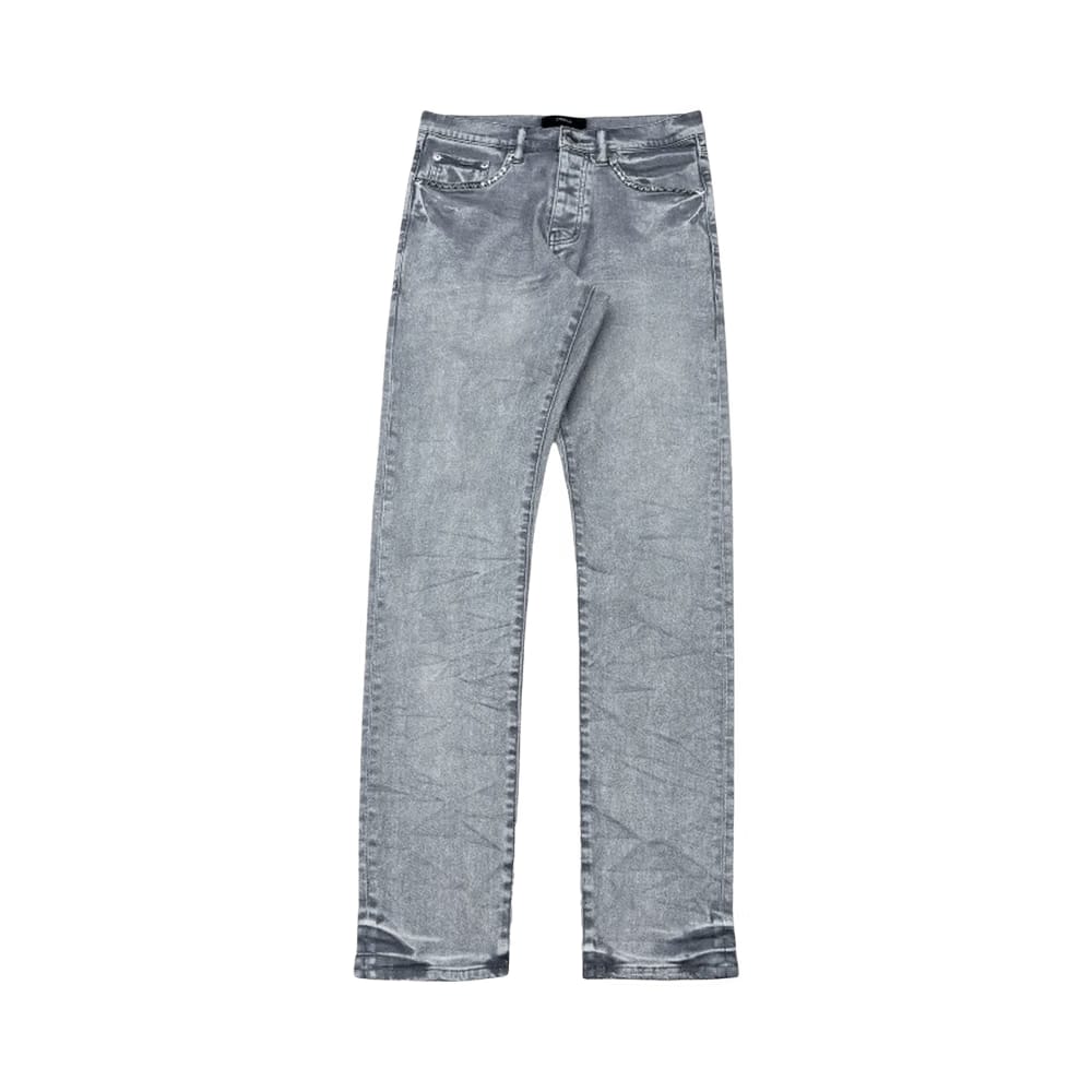 PURPLE BRAND Alloy Studs Overdyed Grey