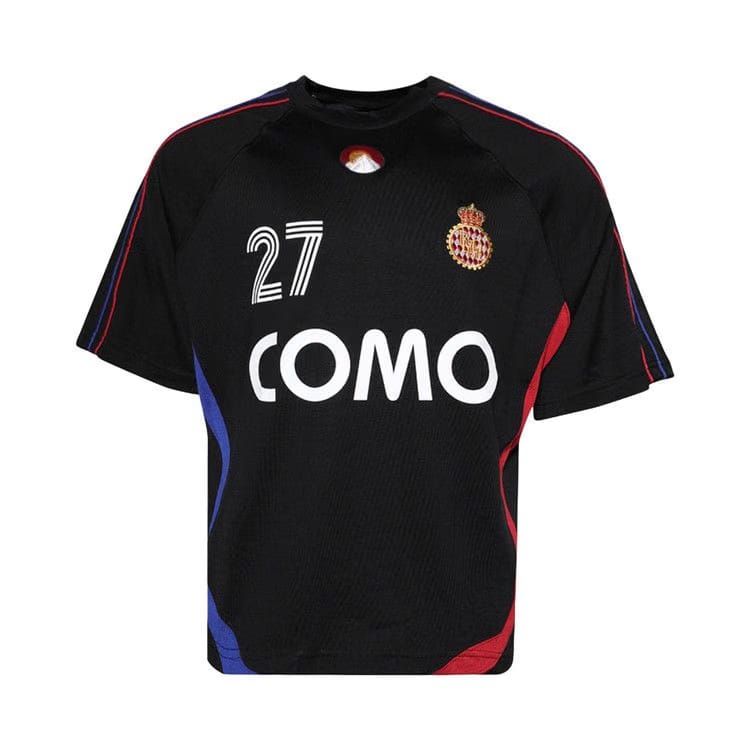 Rhude 27 Jersey T-Shirt Black/Navy/Red
