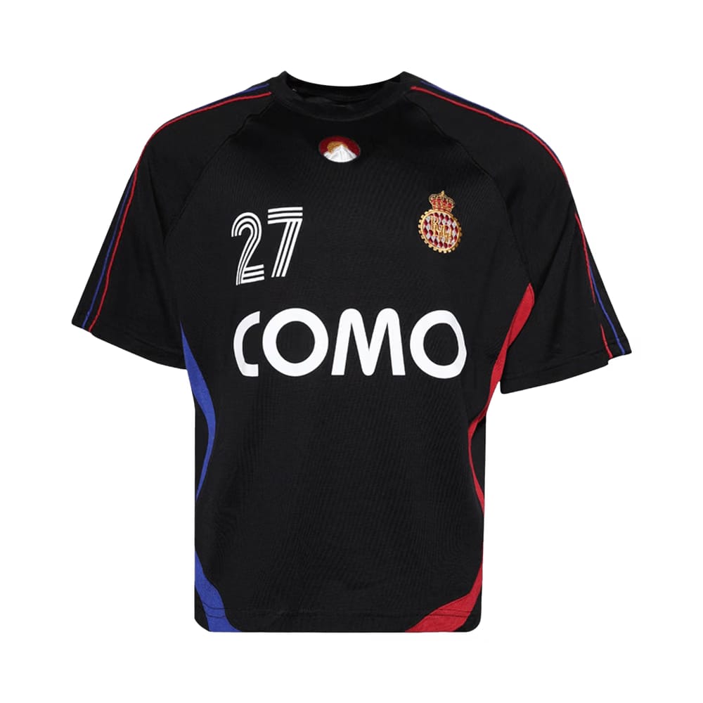 Rhude 27 Jersey T-Shirt Black/Navy/Red