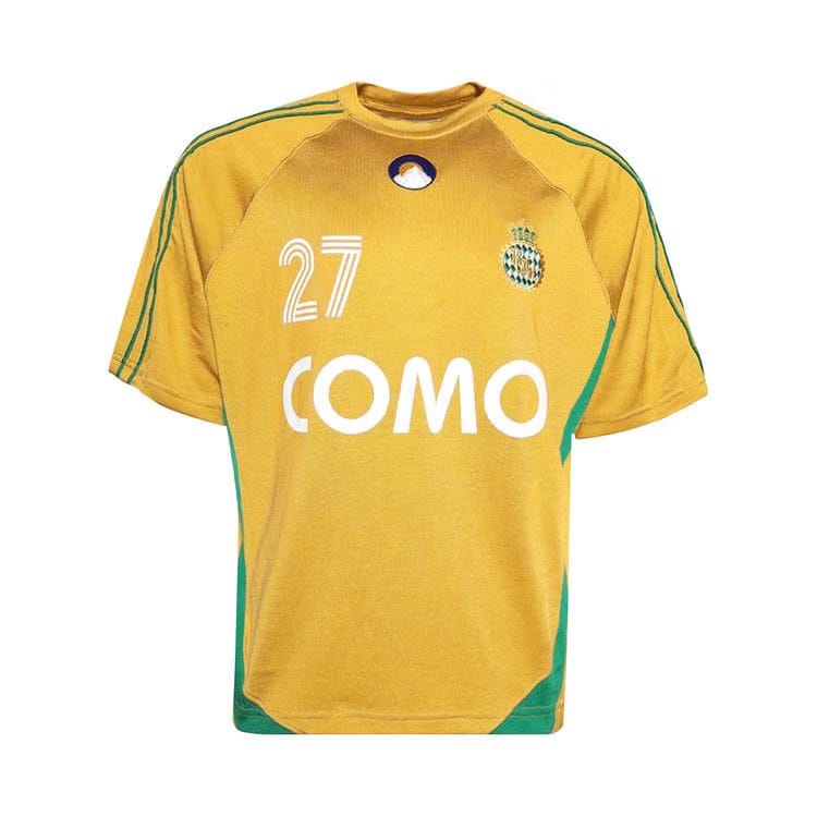 Rhude 27 Jersey T-Shirt Yellow/Green