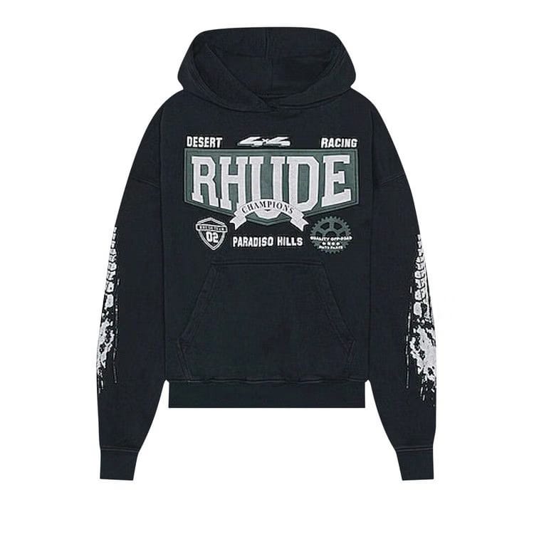 Rhude 4X4 Hoodie Vintage Black