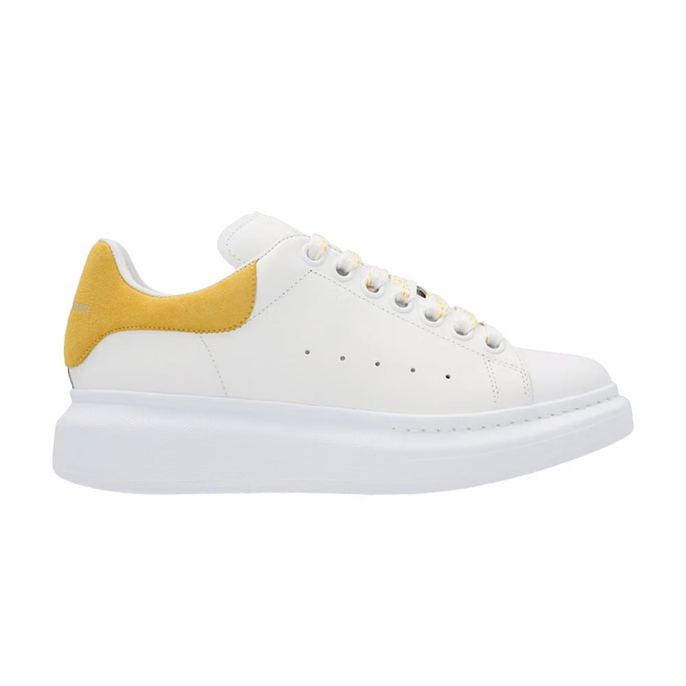 Alexander McQueen Wmns Oversized Sneaker 'White Ochre'