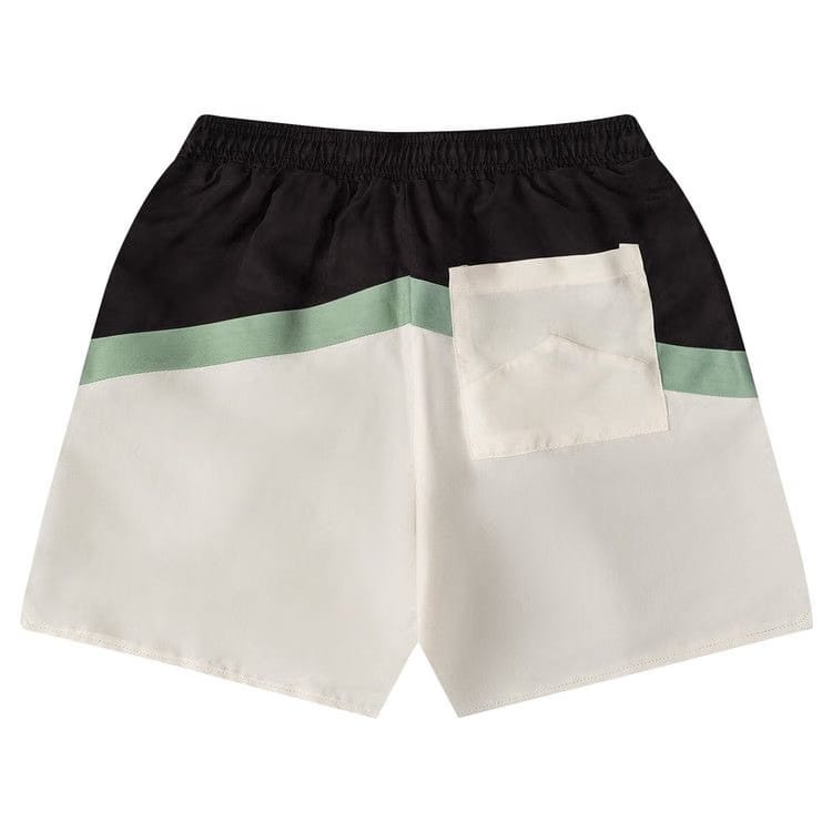 Rhude Awakeing Shorts Black/Green/Creme