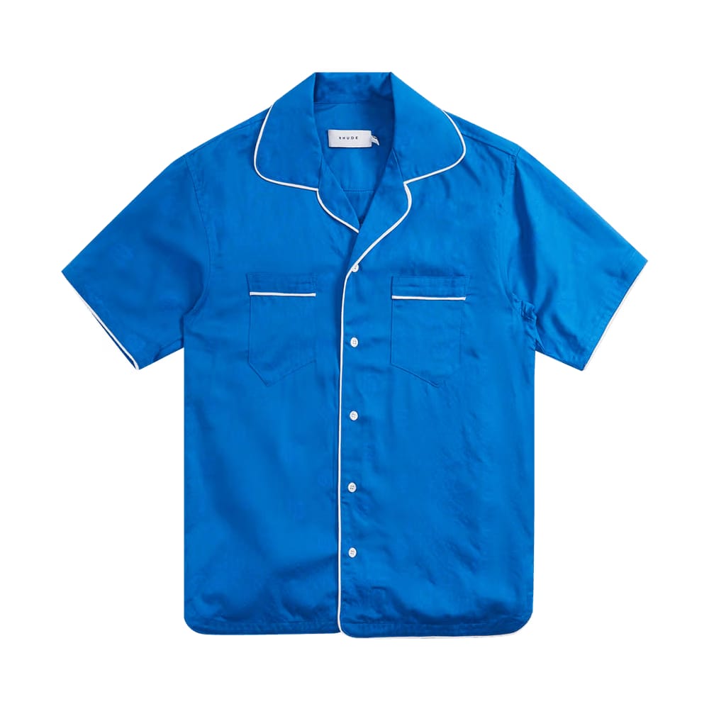 Rhude Bandana PJ Shirt Blue