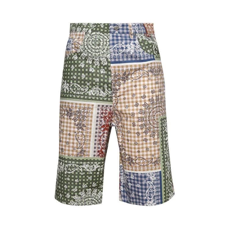 Rhude Bandana Traxedo Baggy Shorts Multicolor
