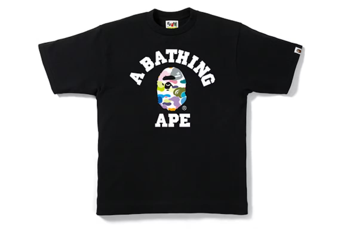 BAPE Multi Camo College T-Shirt