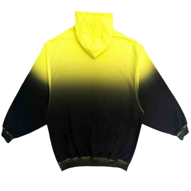 Vetements Gradient Logo Limited Edition Hoodie Yellow