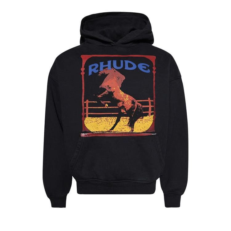 Rhude Cadre Hoodie Vintage Black