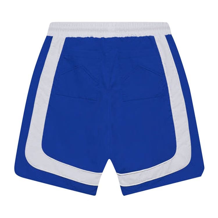 Rhude Campione Baggy Track Shorts Blue/White