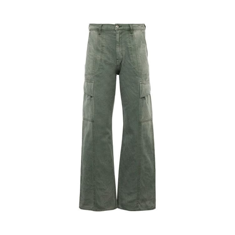 Rhude Canvas Cargo Pants Sage Green