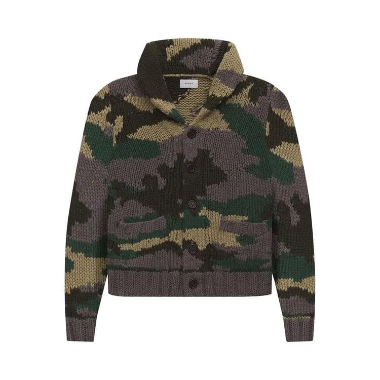 Rhude Cardigan Camo