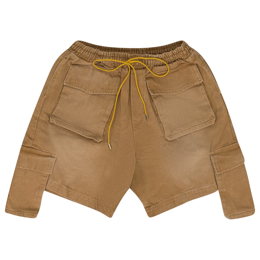 Rhude Cargo Shorts Tan