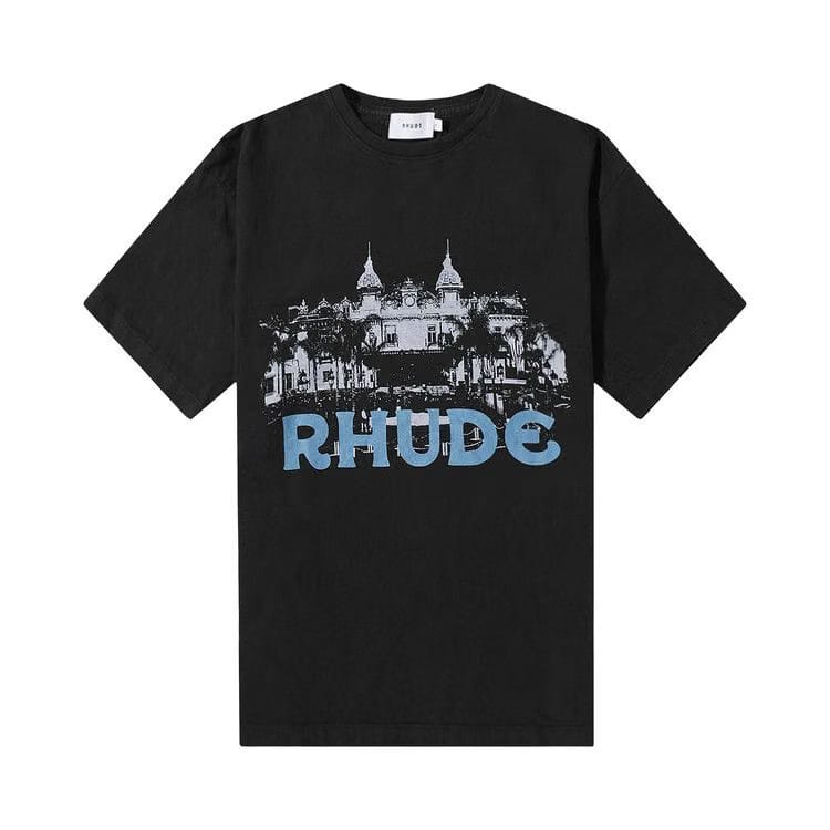 Rhude Casino T-Shirt Vintage Black