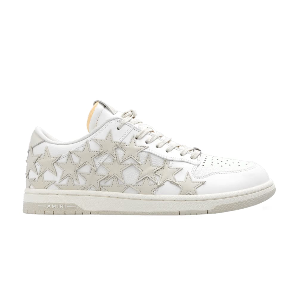 Amiri Stars Low White Birch