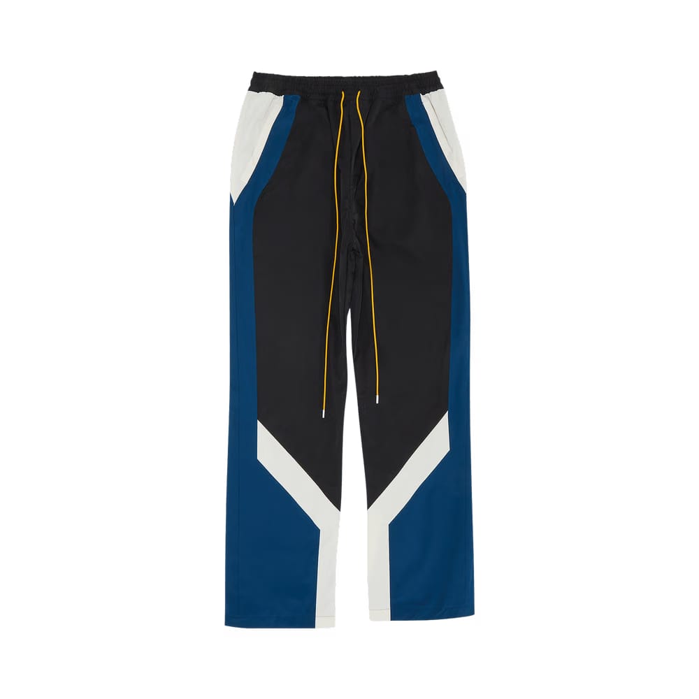 Rhude Color Blocked Track Pant Black/Creme