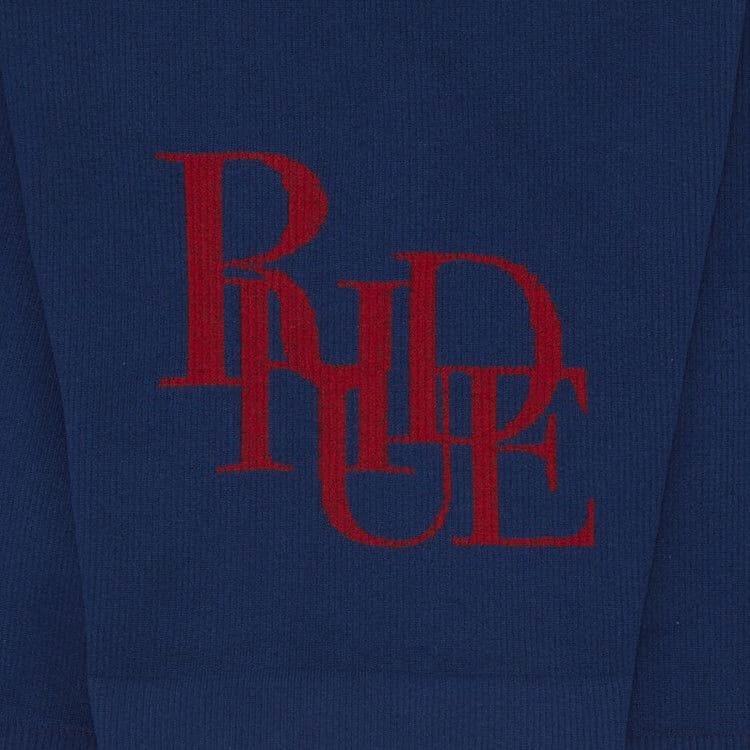 Rhude Core Techknit Top Blue/Red