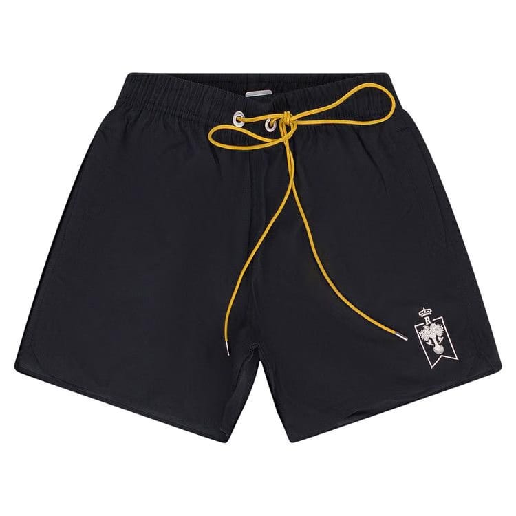 Rhude Crest Swim Shorts Black