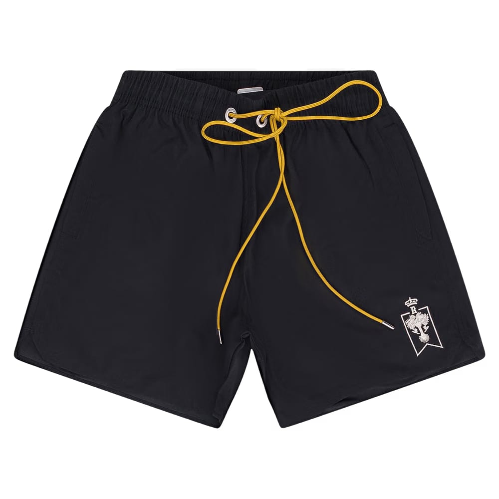 Rhude Crest Swim Shorts Black