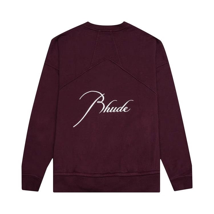 Rhude Crewneck Bordeaux