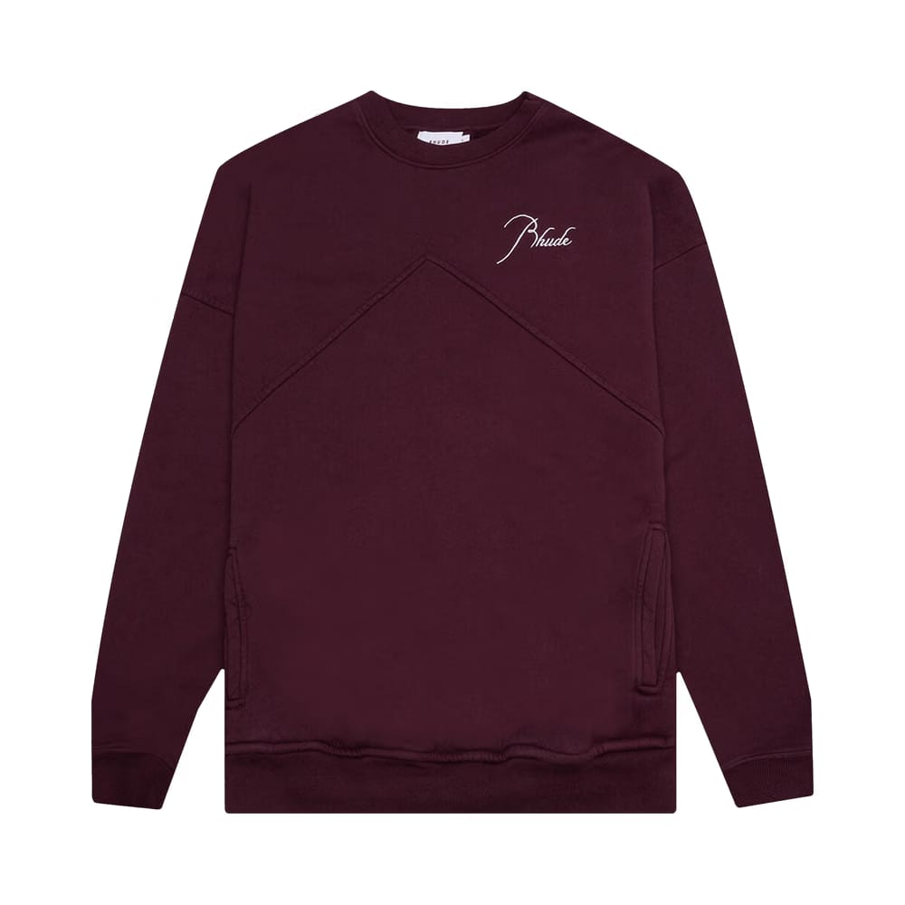 Rhude Crewneck Bordeaux