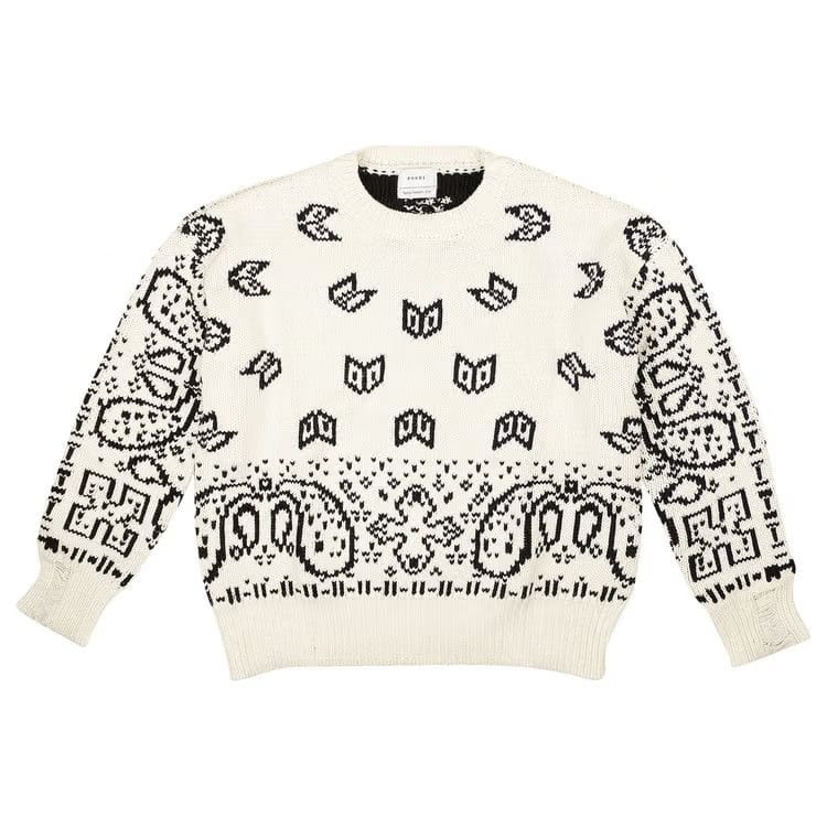 Rhude Lounge Sweater White/Black
