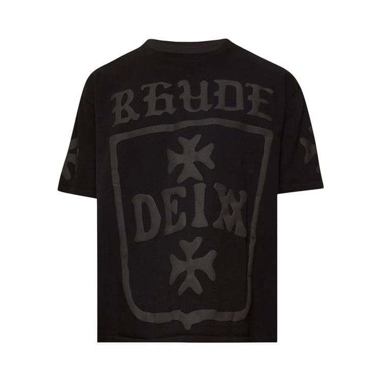 Rhude Deix Shield Oversized T-Shirt Black
