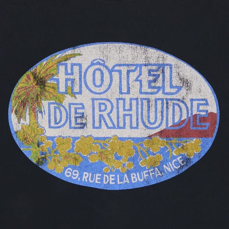 Rhude Dimora T-Shirt Vintage Black