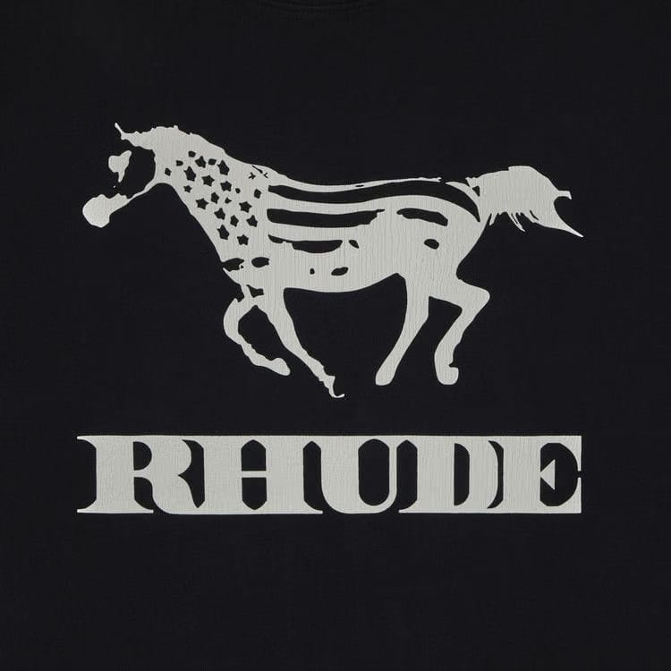 Rhude Dinero T-Shirt Black