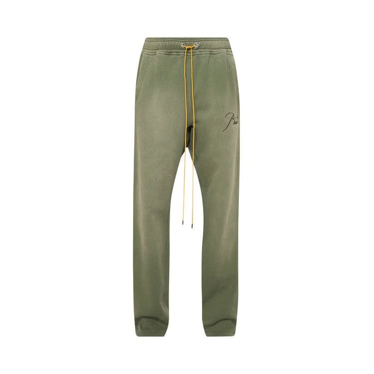 Rhude Drawstring Jogger Sweatpants Sundry Olive