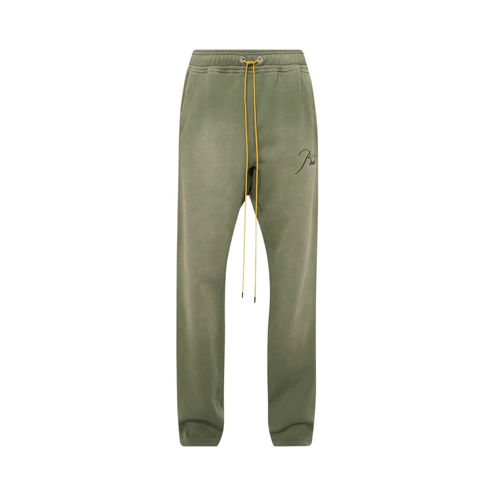 Rhude Drawstring Jogger Sweatpants Sundry Olive