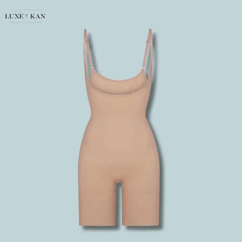 Skims Seamless Sculpt Butt Enhancing Open Bust Bodysuit