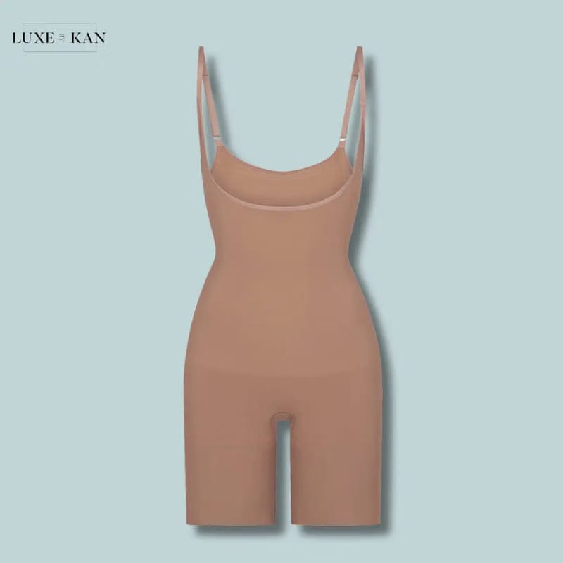Skims Seamless Sculpt Butt Enhancing Open Bust Bodysuit