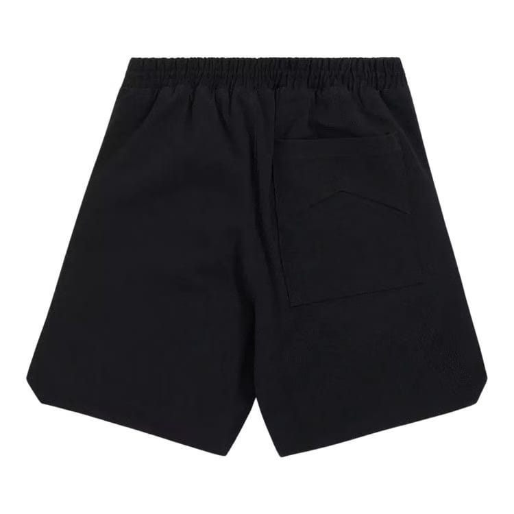 Rhude Embroidered Twill Logo Shorts Black