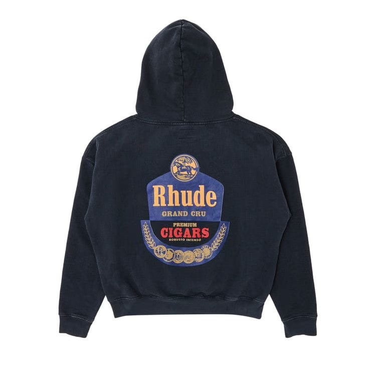 Rhude Grand Cru Hoodie Vintage Black