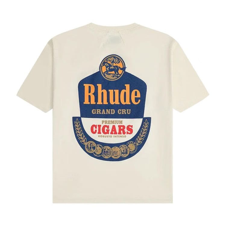 Rhude Grand Cru T-Shirt Vintage White