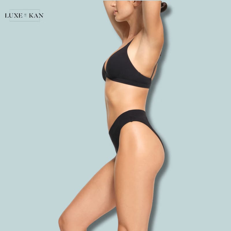 Skims Logo Underwire Demi Bra in Stretch-cotton