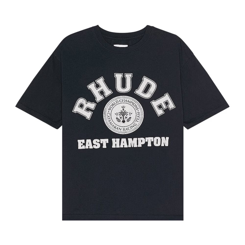 Rhude Hampton Catamaran T-Shirt Vintage Black
