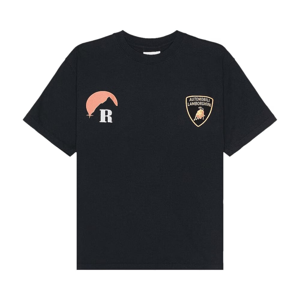 Rhude Lamborghini Moonlight T-Shirt Vintage Black