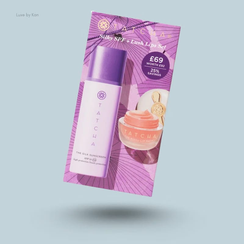 Tatcha Silky SPF and Lush Lips