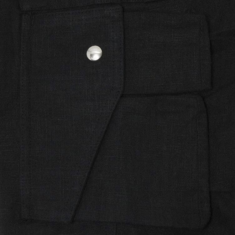 Rhude Linen Cargo Black