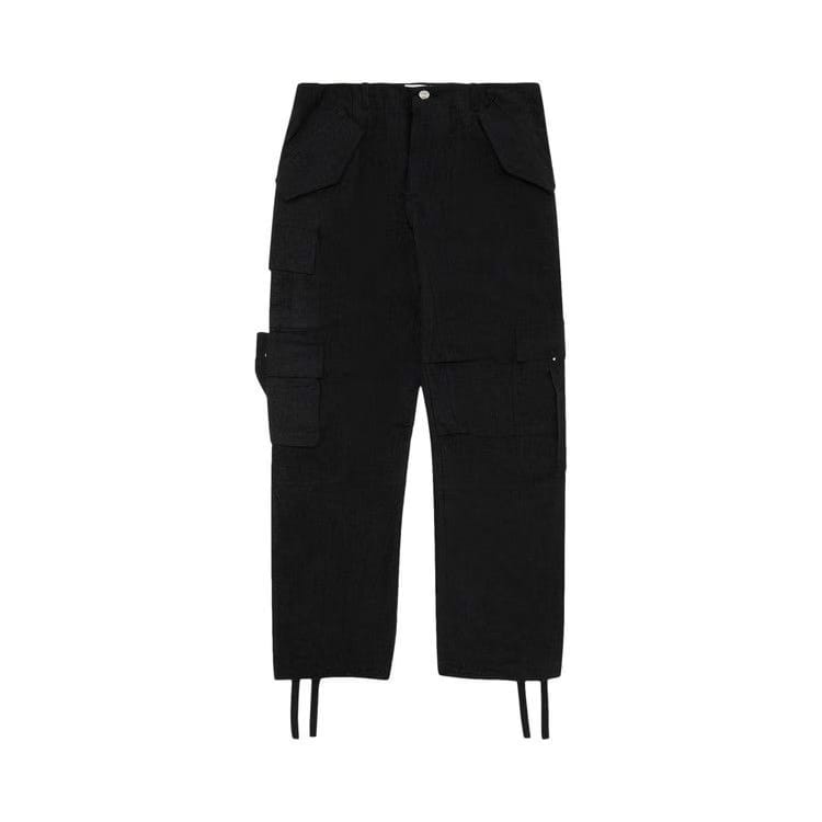 Rhude Linen Cargo Black